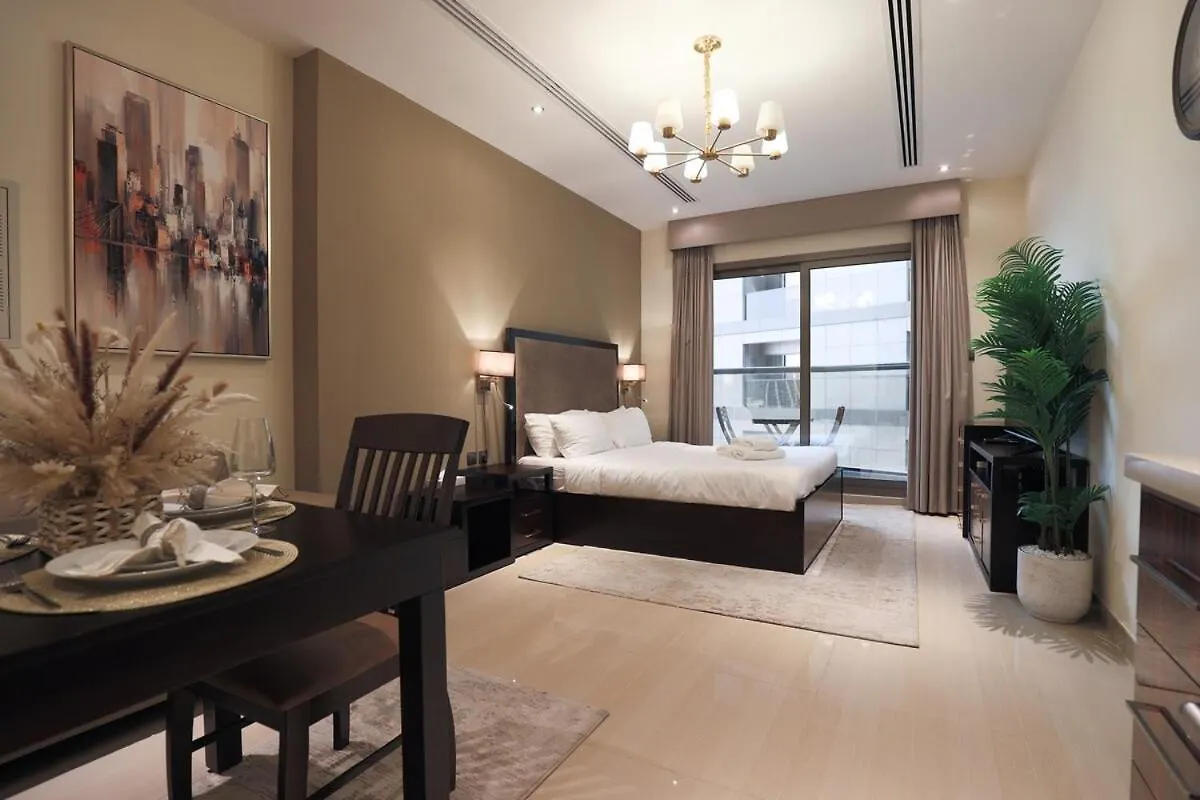 Modern Studio With Canal View, Residences One Dubai United Arab Emirates